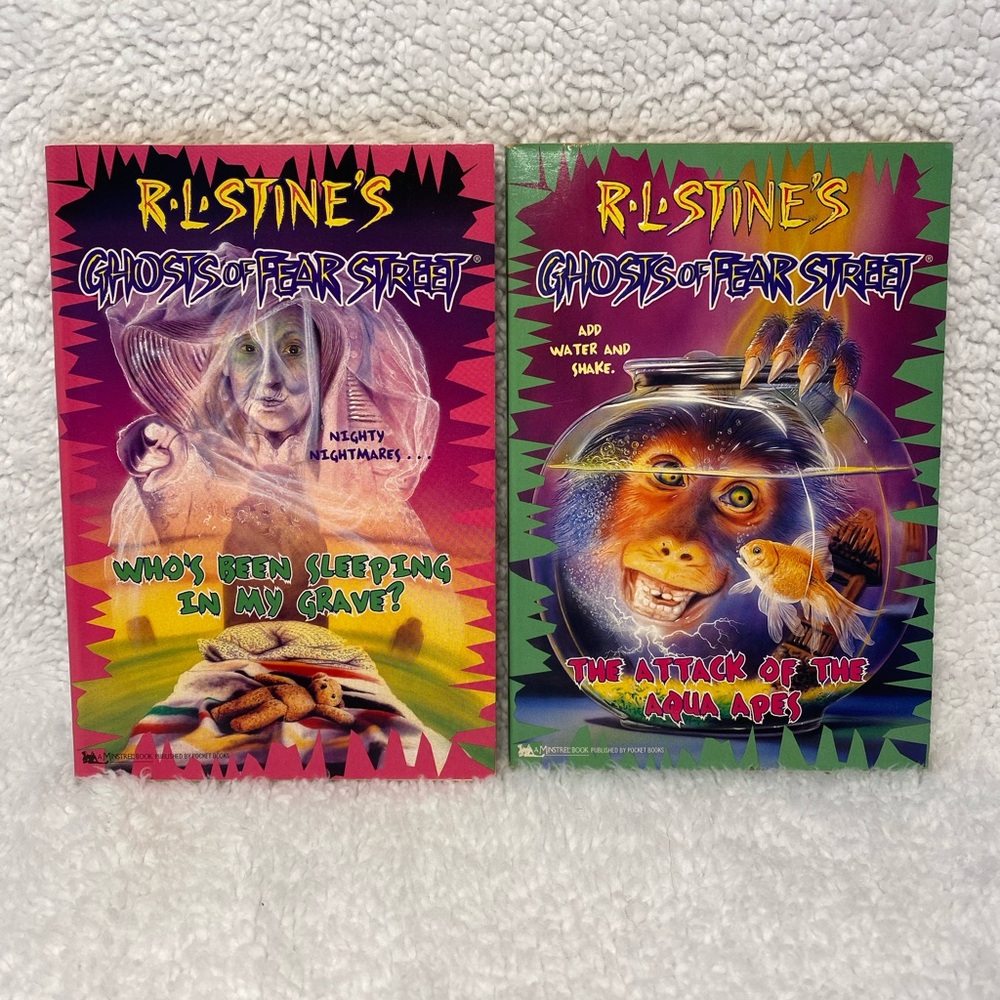 Lot of 2 R.L. Stine’s Ghosts of Fear Street: Nos 2 & 3